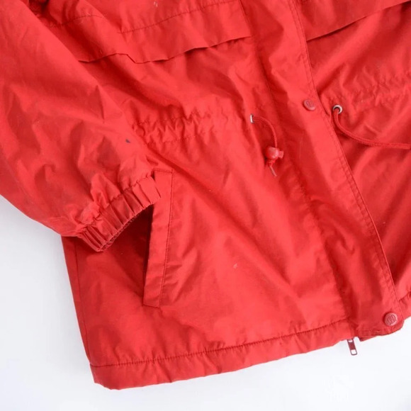 Vintage R&R Red Utility Fall Jacket Size 12 - Picture 7 of 15